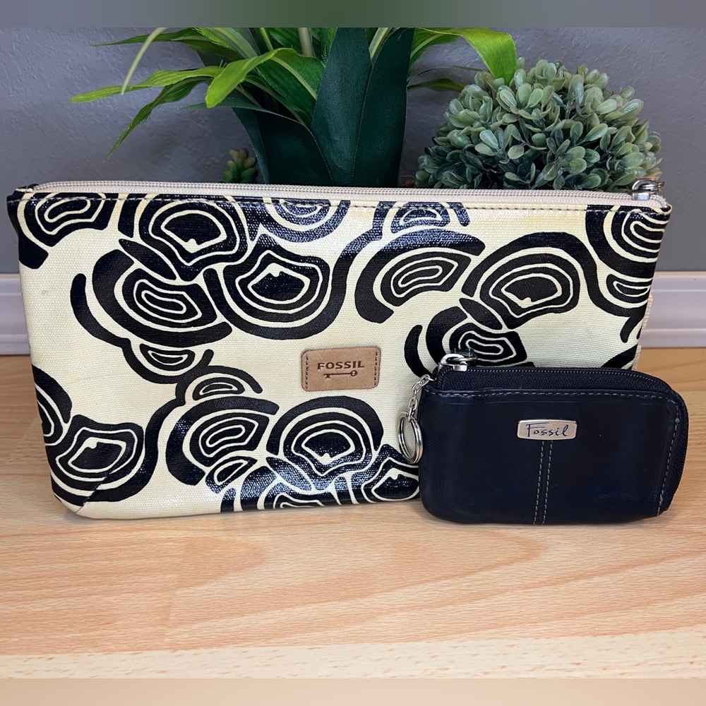 Fossil Pouch and coin pouch/keychain